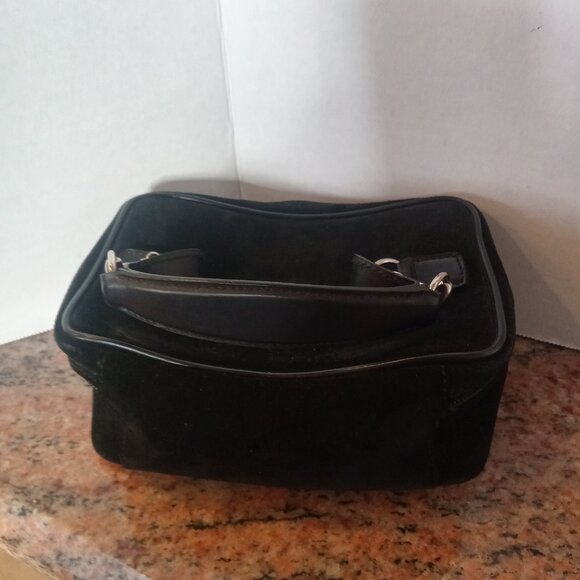 Vintage Gucci Horsebit Suede Vanity Train Case Toiletry Mini Handbag - Picture 3 of 6